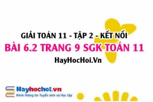 Bài 6.2 trang 9 Toán 11 tập 2 Kết nối tri thức: Quy tắc lũy thừa và căn thức